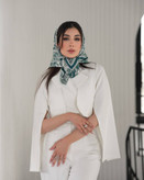 مینی اسکارف طرح جنگل، جنس نخ ابریشم
